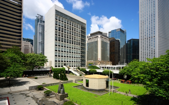 High Block and Memorial Garden in 2012